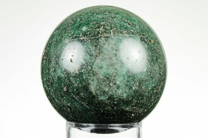 Polished Fuchsite Sphere - Madagascar #196287
